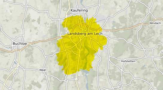 Immobilienpreisekarte Landsberg am Lech